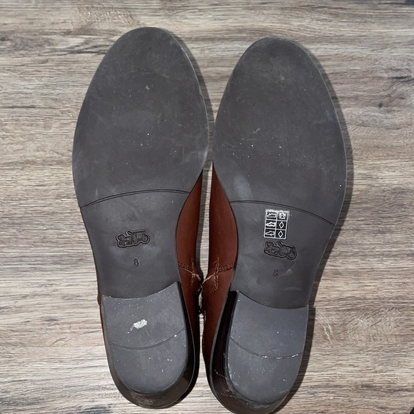 Coach brown leather boots 🥾 size 8B - Picture 7 of 10